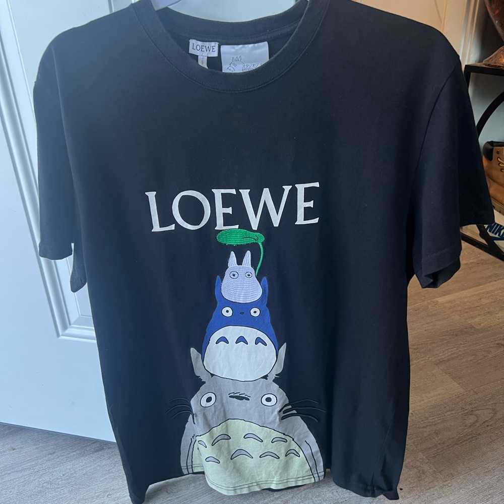 LOEWE x Studio Ghibli Rare Totoro T-shirt Women's Size medium Limited Edition